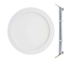 Spot Encastrable LED Rond Extra-Plat 15W - Blanc Chaud 3000K