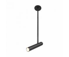Projecteur Moderne Cylindre noir incl. LED - Jack Long Qazqa Moderne Luminaire interieur