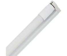 Kit Tube LED T8 Nano PC 1500mm 22W 130lm/W + Réglette Blanc Chaud 2800K-3200K