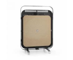 Klarstein HeatPal Marble Blackline Chauffage infrarouge 1300W marbre argent