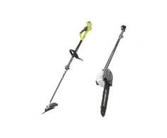 Pack RYOBI débroussailleuse électrique 1200W RBC1226l - élagueur à chaine expand-it RXPR01