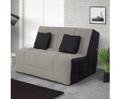 Relaxima - HOUSTON - Banquette Slyde 160 coton gris - matelas Simmons