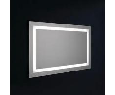 Miroir De Salle De Bain Avec Led Cm 120X70 Senseur Touch Réversible