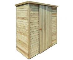 Abri de jardin en bois Marie 0.92 m²