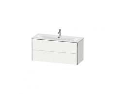 Duravit Ag - Duravit XSquare meuble-lavabo mural 121,0x 47,8 cm, 2 tiroirs, pour lavabo Viu 234412,