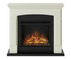 Tagu - Cheminée électrique décorative 'Helmi' Blanc crème - Powerflame