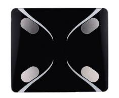 Better Maison - BMI Pèse personne balance électronique rechargeable connecté bluetooth noir - Noir
