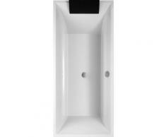 Baignoire Villeroy and Boch Quaryl rectangulaire Squaro Duo, UBQ170SQR2V 1700x750mm, pieds de