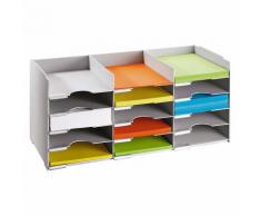 Elément de classement - 15 casiers A4 - h x l x p 313 x 674 x 304 mm