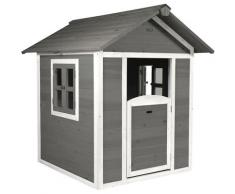 Maison Enfant Beach Lodge en Gris | Maison de Jeux en Bois FFC pour Les Enfants | Maisonnette /