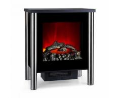 Klarstein Copenhagen Cheminée électrique chauffage 950W 1900W thermostat - noir