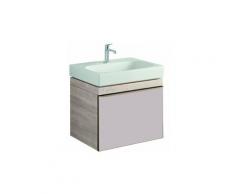 Keramag Geberit Citterio Meuble sous-lavabo 50055556Jl1, 58,4x55,4x55,4x50,4 cm, texture bois chêne