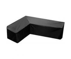 Housse de canapé d'angle pour meubles de jardin d'extérieur, tissu Oxford 210D anti-poussière,