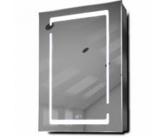 Armoire Marillis Salle De Bain, Lumière Led, Anti-Buée, Capteur, Rasoir K392