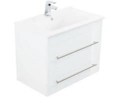Meuble salle de bain Casa Infinity 750 blanc brillant