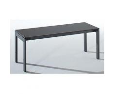 EUROKRAFT Banc de vestiaire à piétement acier - L x h x p 1000 x 415 x 400 mm - assise gris basalte