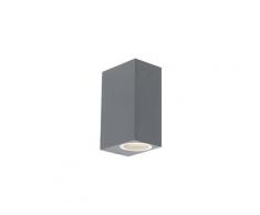 Set de 2 appliques murales Modernes anthracite IP44 - Baleno II Qazqa Moderne Luminaire exterieur