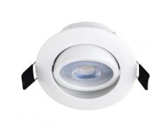Spot LED Encastrable Blanc 7W Blanc Neutre 560lm source de lumière remplaçable
