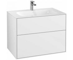 Meuble-lavabo Villeroy et Boch Finion G01000, 796x591x498mm, avec éclairage LED, Coloris: Blanc