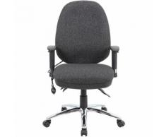Chaise opérateur pivotante Deluxe - assise rembourrée