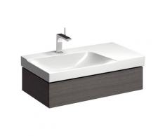 Xeno 2 Meuble sous-lavabo avec découpe pour siphon à gauche 807392 880x220x462mm, structure bois