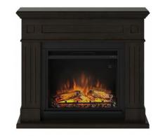Tagu - Cheminée électrique décorative 'Larsen' Espresso - Powerflame