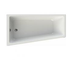 Baignoire asymtrique gauche ALTERNA CONCERTO acrylique blanc 170X90/65G