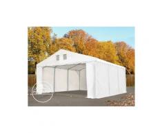 Intent24.fr - 5x16m Tente de stockage INTENT24, PVC env. 550 g/m², H. 2,6m