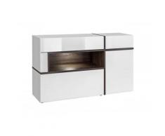 Price Factory - Buffet, bahut modèle CRISS + LED. Enfilade design et moderne pour votre salon ou