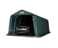 Tente-garage carport 3,3 x 7,2m d'élevage abri agricole tente de stockage bâche env. 550g/m²