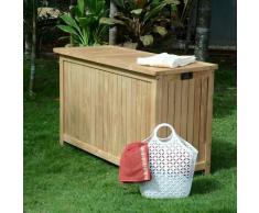 Coffre de jardin en teck Ecograde 120 cm Aoba