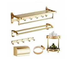Perle Rare - Porte-serviettes étagère de salle de bain WC salle de bain porte-serviettes WC support
