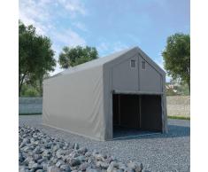 Tente de rangement PVC 3 x 6 m Gris