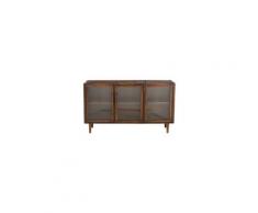 Buffet bas 3 portes Vince bois de manguier - CaliCosy