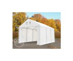 Intent24.fr - 4x8m Tente de stockage INTENT24, PVC env. 550 g/m², H. 2,6m