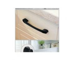 Thsinde - 10pcs t Bar Boutons de Meuble Noir Boutons de tiroir Tire poignées poignée pour