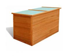 Asupermall - Boite De Rangement De Jardin Bois