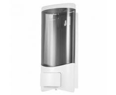 Distributeur De Savon Manuel Mural A Une Bouteille, 500 Ml, Blanc