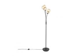 QAZQA athens - Lampadaire Rustique - 5 lumière - H 1600 mm - Doré - Rustique - Éclairage intérieur