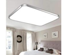 Betterlife - LED Acrylique Plafonniers Moderne Simple Rectangulaire En Aluminium Cadre Smart