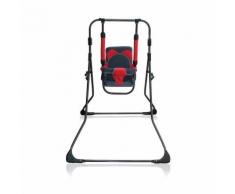 Balancelle berceau transat chaise haute 12m+ bébé enfant - Samba Plus 4en1 | Bleu marine et Rouge /