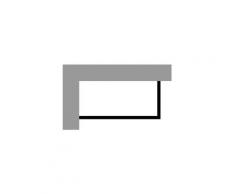 Duravit - Habillage baignoire Starck, 1700x800 - pour angle à gauche - Blanc