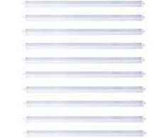 Lot de 10 plafonniers LED lampes halls de rangement baignoires lampes jour lumière sous-sol