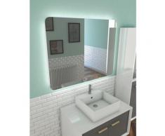 Miroir salle de bain LED auto-éclairant ATMOSPHERE 100x80cm