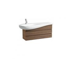 Laufen IL BAGNO ALESSI Un meuble sous-lavabo pour lavabo H814973, étagère droite, 485x995x322, 2