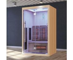 Boreal Sauna ® - Sauna Infrarouge Boreal® Signature 130 à Spectre Complet - 130x110x205