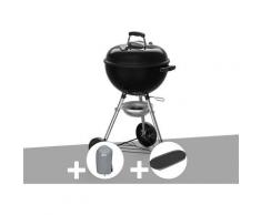 Barbecue à charbon Weber Original Kettle E-4710 47 cm + Housse + Plancha