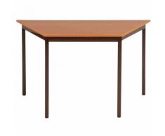 table de reunion 120x60x60x60 plateau teck/pi eds bruns,