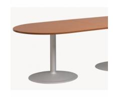 table de reunion modulaire 1/2rond 110 het re/pieds tulipe,