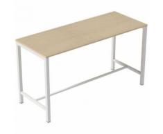 table de réunion haute 200x110cm - erable,